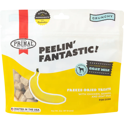 Primal Peelin Fantastic Chicken And Banana With Goat Milk Dog 2oz