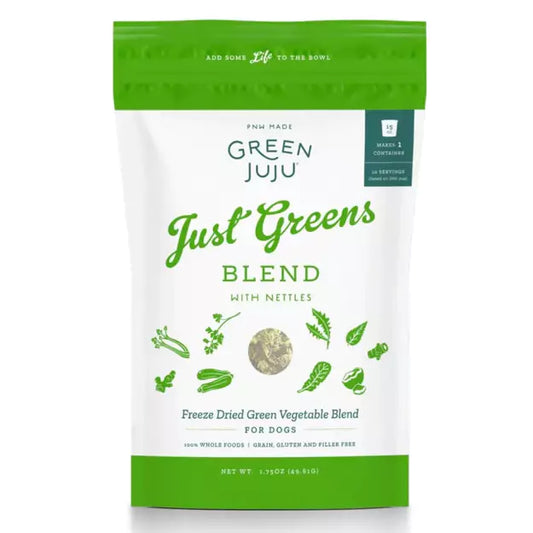 Green Juju Dog Freeze Dried Blend Just Greens