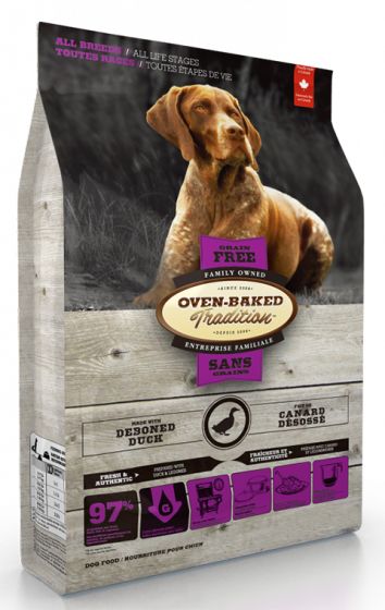 Oven-Baked Tradition All Breeds All Life Stages Grain Free Duck Dog
