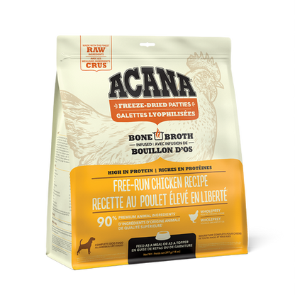 Acana Freeze-Dried Patties Free-Run Chicken Recipe Dog Food