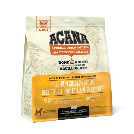 Acana Freeze-Dried Patties Free-Run Chicken Recipe Dog Food