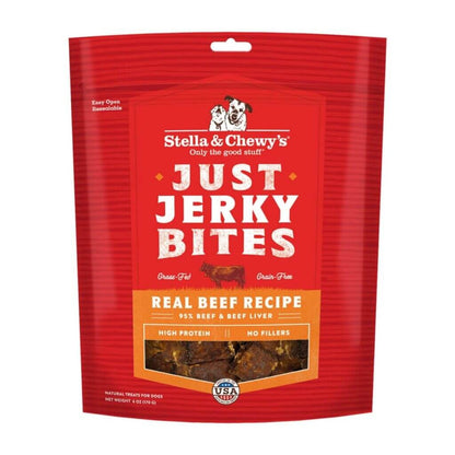 STELLA & CHEWY'S® JUST JERKY BITES REAL BEEF RECIPE DOG TREAT 6 OZ