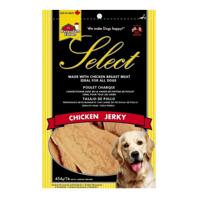 Barnsdale Farms Select - Chicken Jerky (Packaged) 454g