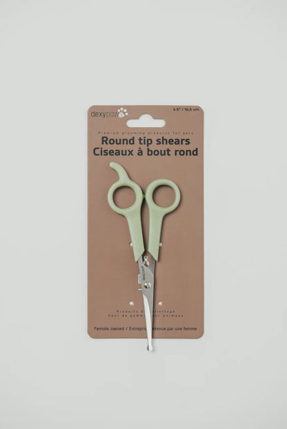 Dexypaws Round Tip Shears 6.5"