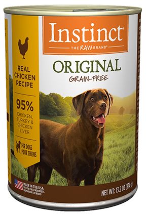 Instinct Original Grain Free Real Chicken Dog 13.2oz*3pk