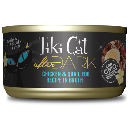 TIKI CAT® AFTER DARK™ CHICKEN & QUAIL EGG WET CAT FOOD