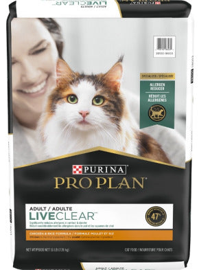 Pro Plan Cat Live Clear Dry Food - Chicken & Rice