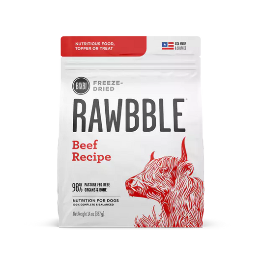 Bixbi Rawbble Dog Freeze Dried Beef