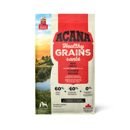 Acana Healthy Grains Red Meat Recipe Adult Dog Food