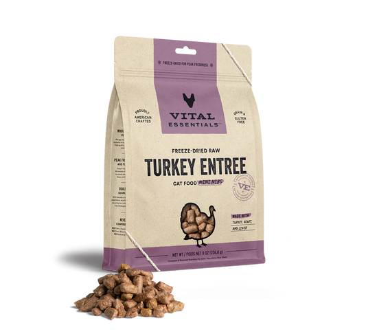 VE FDR Turkey Mini Nibs Cat Food