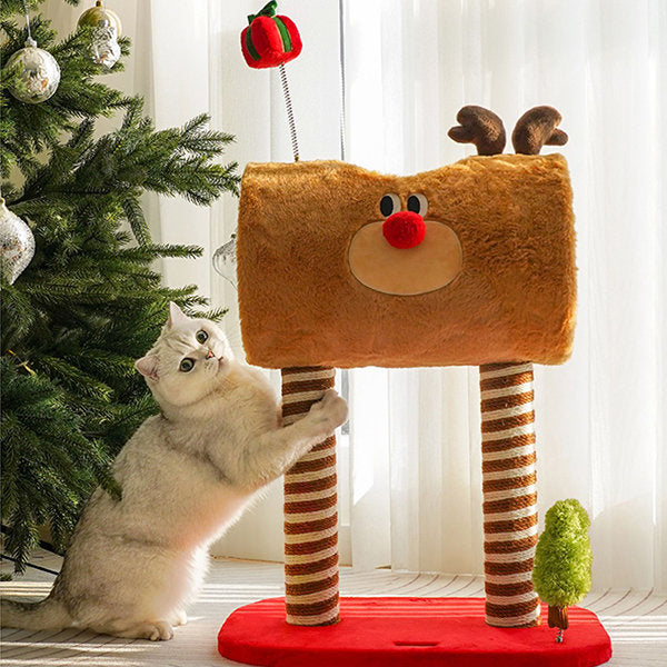 Zeze Christmas Deer Cat Frame