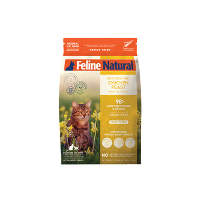 FELINE NATURAL™ CHICKEN FEAST FREEZE DRIED CAT FOOD
