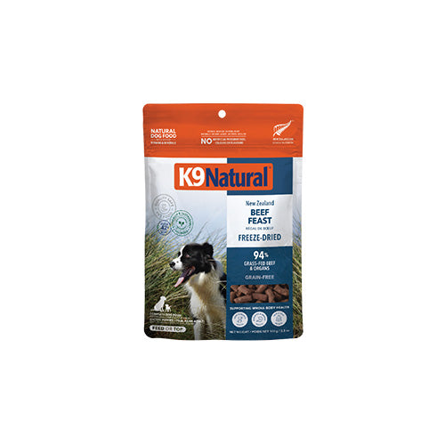 K9 Natural™ New Zealand Beef Feast Freeze-Dried Dog Food 100gm