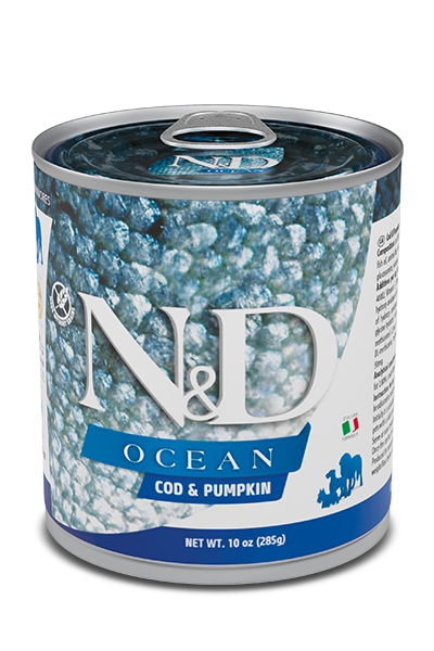 Farmina N&D Ocean Canine Rawcan Codfish & Pumpkin