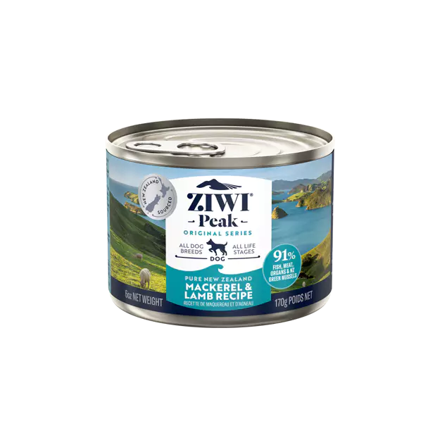 ZiwiPeak - Mackerel & Lamb Wet Dog Food