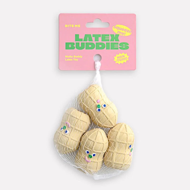 Bite Me Peanut Latex Toy (4 Pcs)