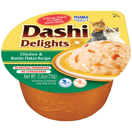 Inaba Cat Dashi Delights - Recipes 70g 3pk