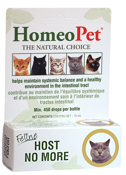 HOMEOPET® FELINE HOST NO MORE 15 ML