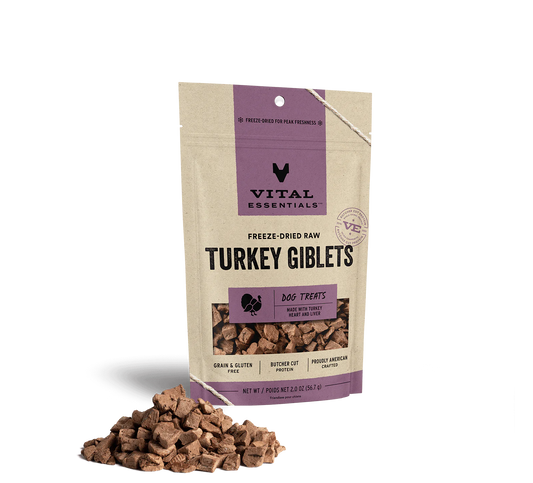 VE FDR Turkey Giblets Dog Treats 2 oz