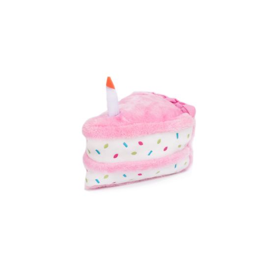 Zippy Paws Birthday Cake Pink/Blue
