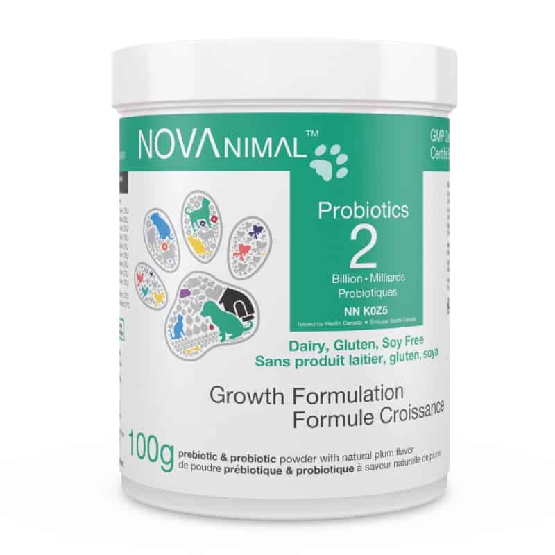 NOVAnimal Growth Formulation 0-1yr PROBIOTICS