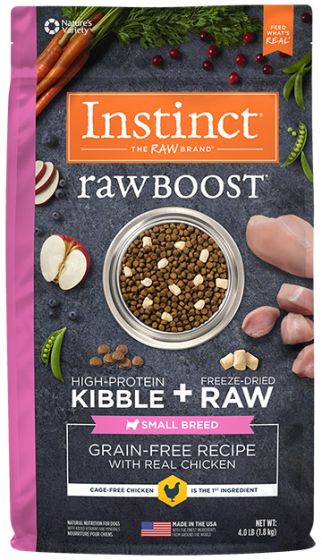 Instinct Raw Boost Grain Free With Real Chicken Small Breed Dog