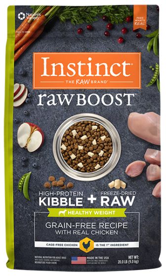 Instinct Raw Boost Grain Free With Real Chicken Healthy Weight Dog