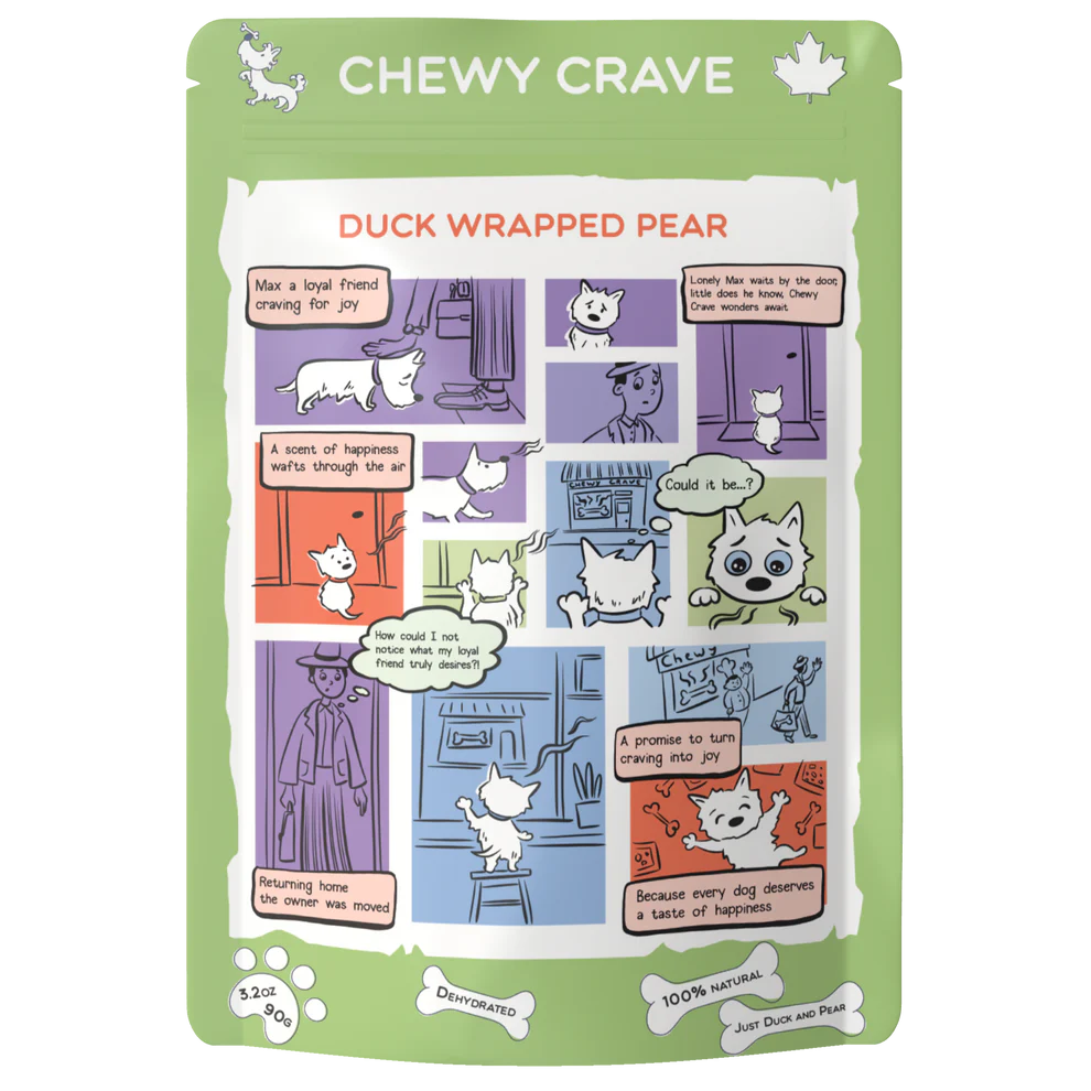 Chewy Crave Duck Wrapped Pear 90g