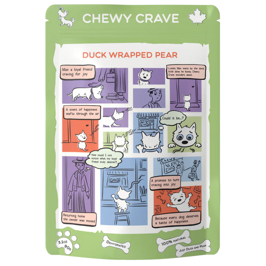 Chewy Crave Duck Wrapped Pear 90g