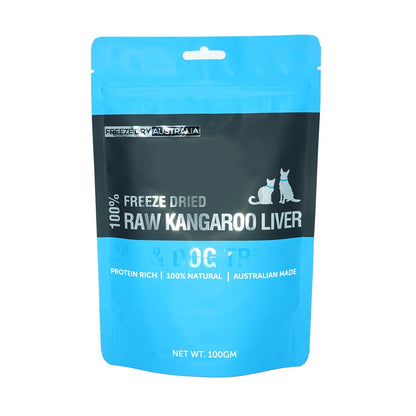 FDA FREEZE DRIED KANGAROO LIVER 100GM