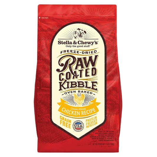 STELLA & CHEWY'S® CAGE-FREE CHICKEN RAW COATED KIBBLE DRY DOG FOOD