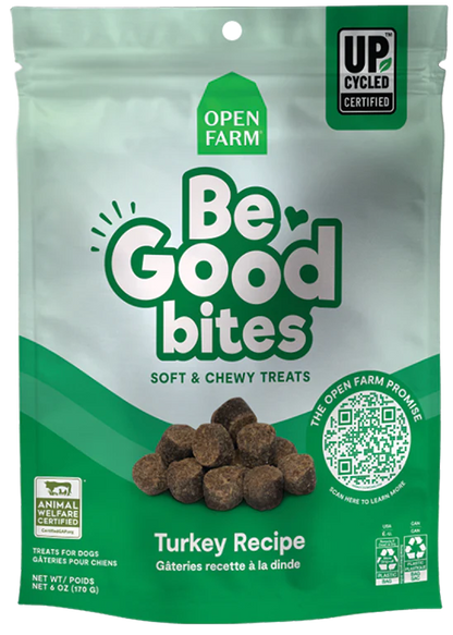 OPEN FARM® BE GOOD BITES SOFT & CHEWY DOG TREATS 6OZ