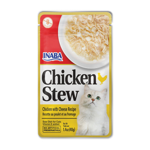 Inaba Cat Chicken Stew - Chicken with Cheese Recipe 40g - 3pk