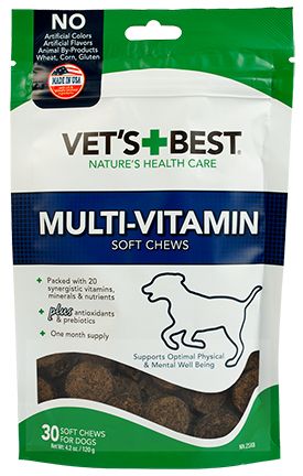 Vets Best Multi Vitamins Soft Chews Dog 30pc