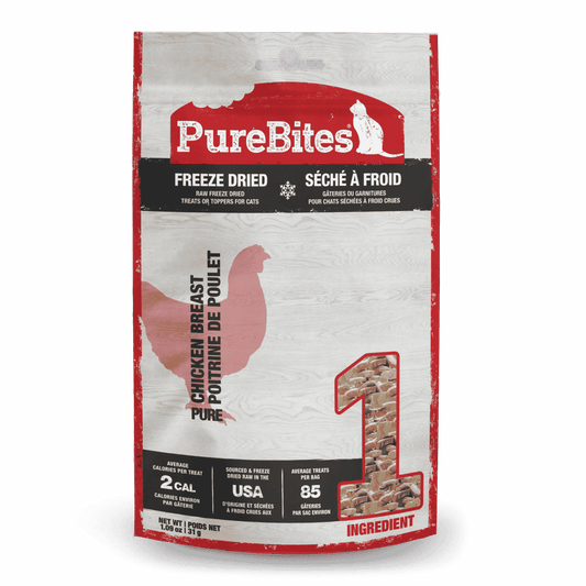 PUREBITES® CHICKEN BREAST FREEZE-DRIED CAT TREAT