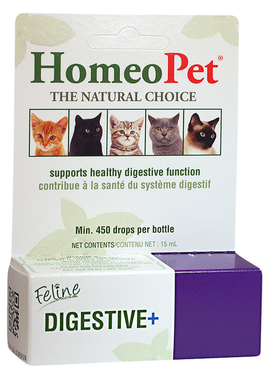 HOMEOPET® FELINE DIGESTIVE+ 15 ML