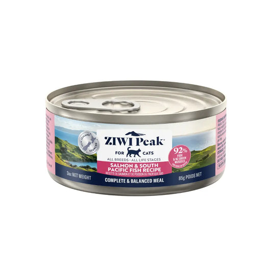 ZIWI Salmon and South Pacific Fish Wet Cat Food 85g