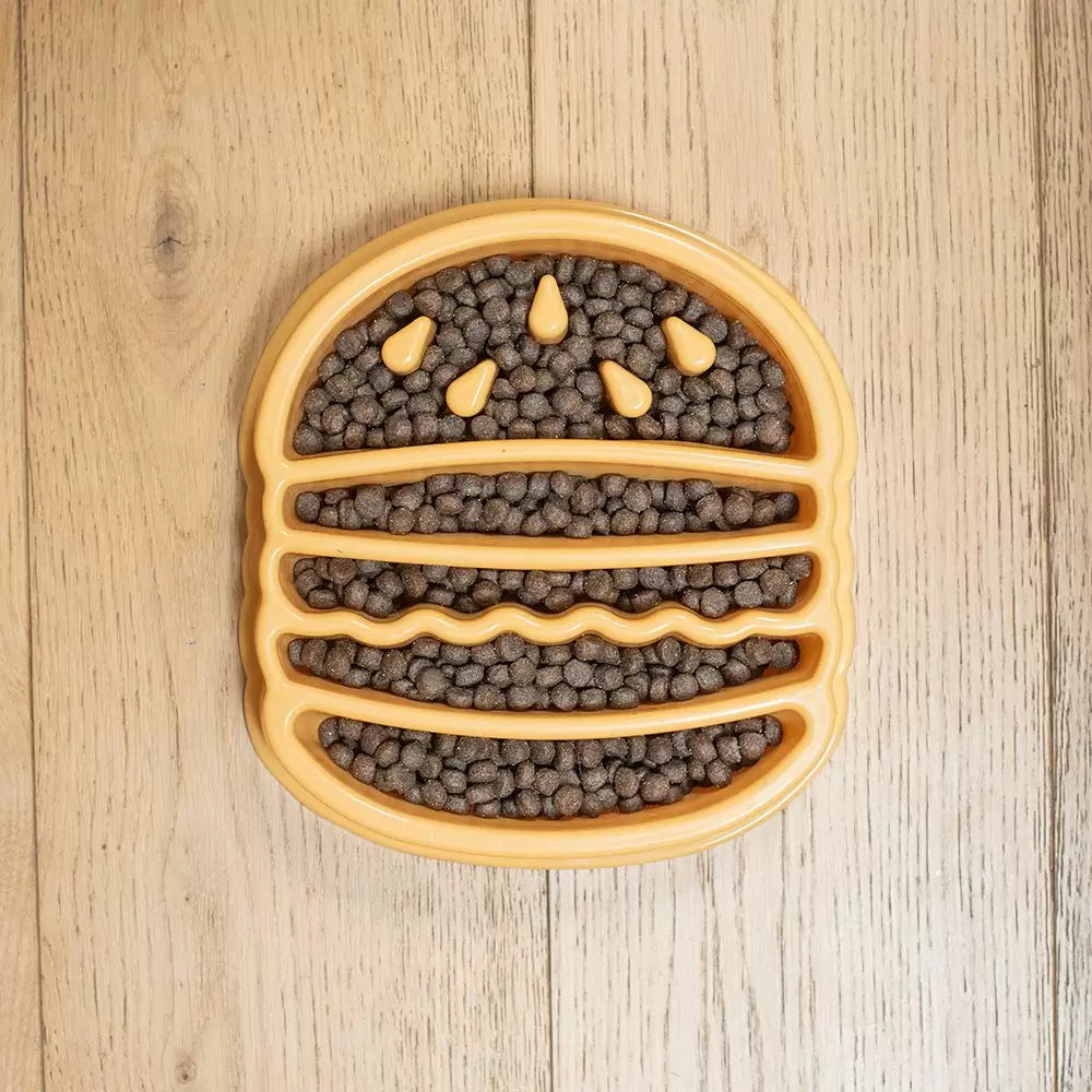 Zippy Paws Happy Bowls - Hamburger