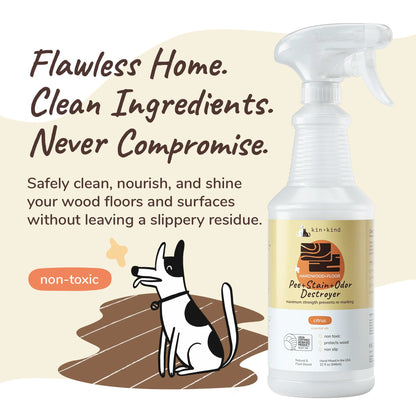 Kin+Kind Spray Hardwood+Floor - Citrus