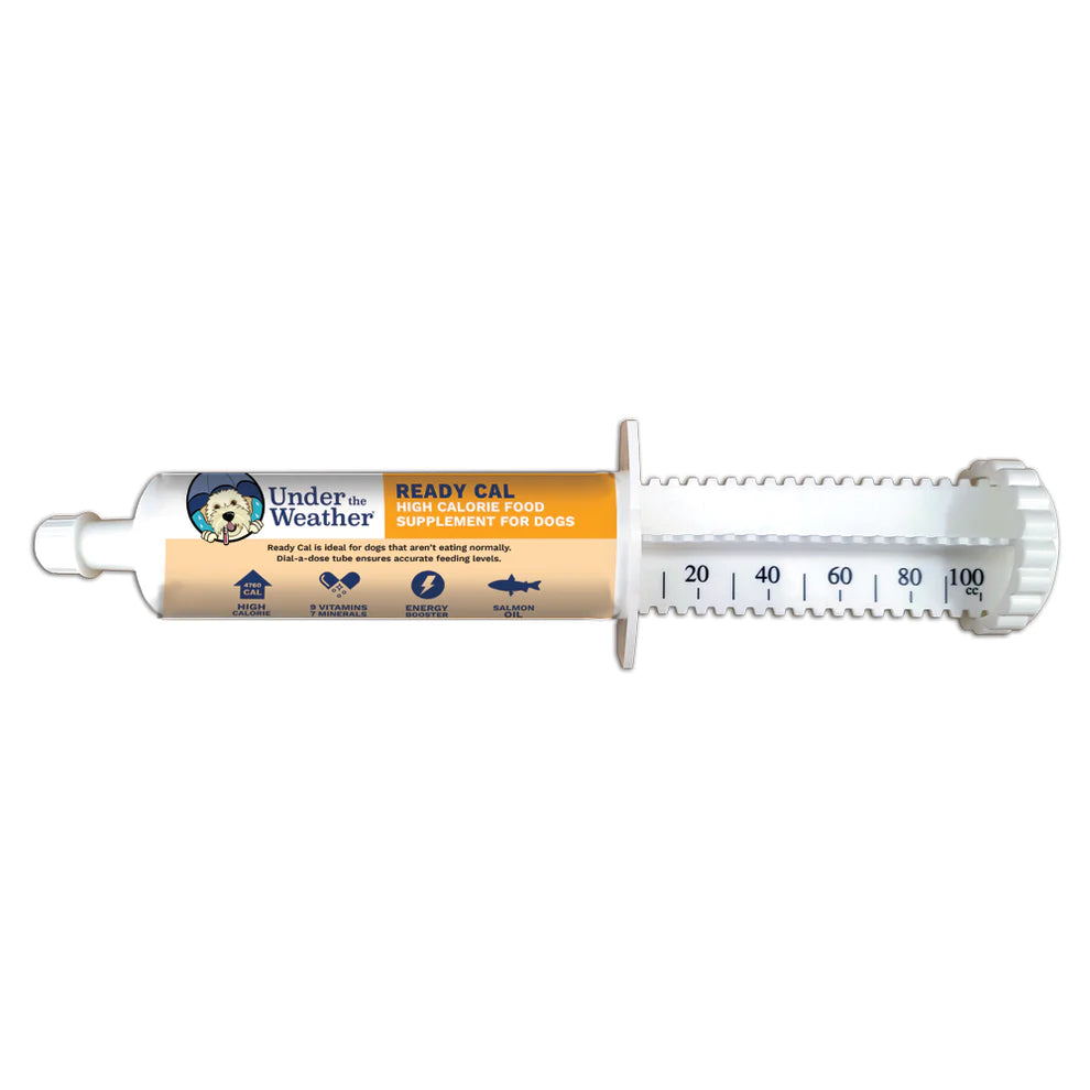 Under the Weather-Dog Supplements - Ready Cal/Ready Balance (Dial Tube)