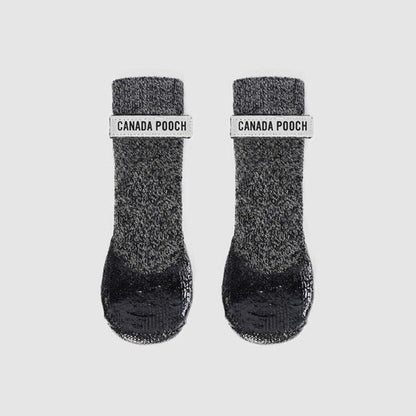 CANADA POOCH® SECURE SOCK BOOTS BLACK/GREY