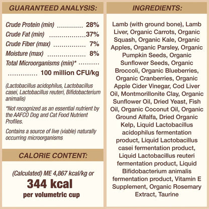 PRIMAL Freeze Dried Raw Pronto Lamb Recipe DOG