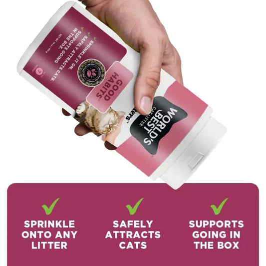 World's Best Cat Litter Boosters Good Habits 510g