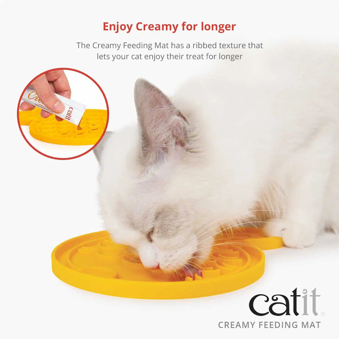 Catit Creamy Mat - Fish Shape