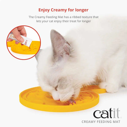 Catit Creamy Mat - Fish Shape