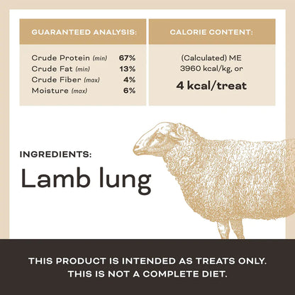 Primal Lets All Get A Lung Dog Treats 1.5oz