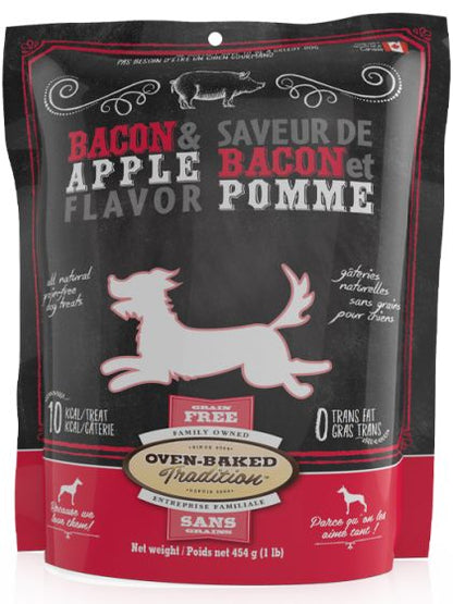 Oven-Baked Tradition Dog Treat Grain-Free 454g - 4 flavors