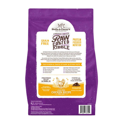 STELLA & CHEWY'S® CAGE-FREE CHICKEN RECIPE RAW COATED KIBBLE DRY CAT FOOD