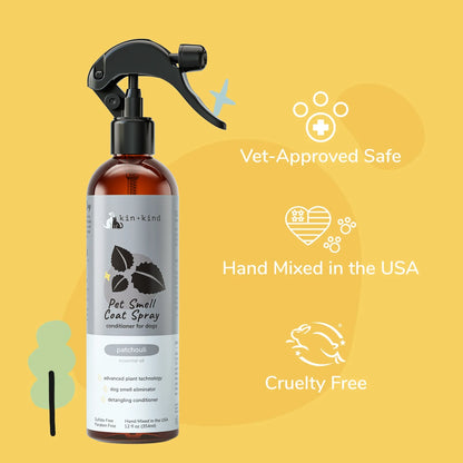 Kin+Kind Pet Coat Spray For Cats and Dogs - Lavender