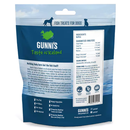 Gunni's Taste of Iceland Wolffish Skin Chips 9oz